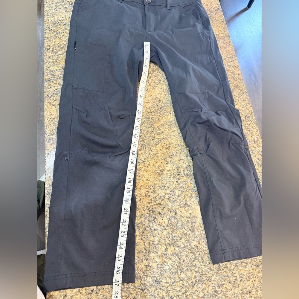 Prana Halle hiking pants black size 12 - Picture 10 of 10